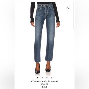 Agolde 90’s Pinch Waist in Portrait